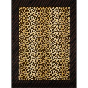 Tribes GC YLS4014 Multi 5 Ft. 3 In. X 7 Ft. 3 In. Animal Print Area Rug