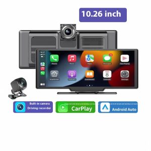 New 1026 Wireless Carplay H805D Light Sensor Car Wifi Navigation ADS Driving Record