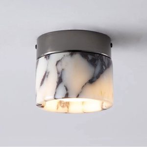 Marble Luxury Stone High-grade LED Balcony Ceiling Lamp
