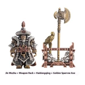 Golden Vulture Soldier Handle Cultural And Creative Song Dynasty Doll Toy Ornaments