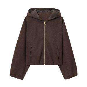 Hooded Jacket Casual Coat