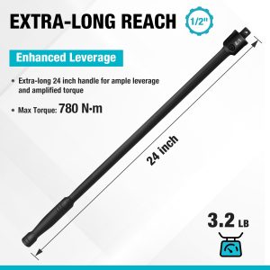 1-2F Socket Wrench, 24 Inches