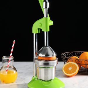 Commercial Stall Manual Juicer Stainless Steel Platen
