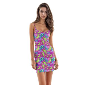 Suspender Sheath European And American High Waist Tight Dress