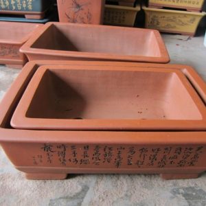 Yixing Purple Clay Large Flower Pots