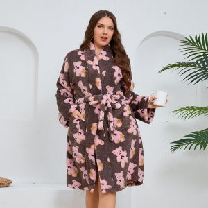 Women's Sweet Printed Long-sleeved Homewear