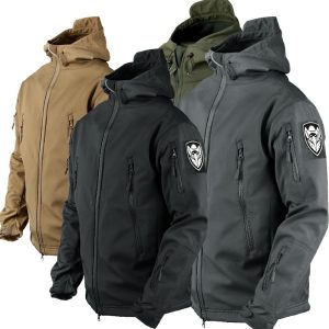 Outdoor Windproof Clothing Soft Shell Jacket