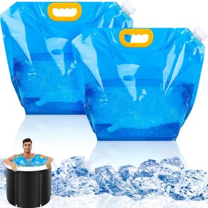 2 Packs Ice Bath Bags, Large Capacity Bathtub Water Bag For Home Cold Plunge Accessories For Cold Water Plunge Tub Portable Ice Bath Bag 10L Clearance Sale