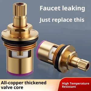 General-purpose Faucet Valve Spool Copper 4 Points Quick Opening Faucet Core