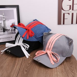 Three-dimensional Ear Straps Decorative Niche Baseball Cap