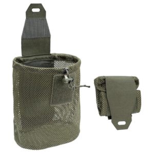 Tactical Folding Mesh Storage Bag Outdoor Adjustable