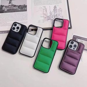 Candy Down Jacket Phone Case Creative