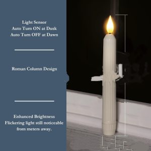 Indoor Plastic Induction Pictogram Candle Light