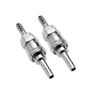 4PCS 8mm Gas Hose Copper Nozzle Quick Release Connector For Motorhome BBQ