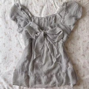 Retro French V-neck Sexy Women's Top