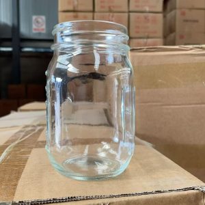 Mason Glass Jar Jam Honey Sealed Storage Tank