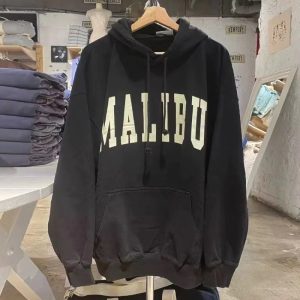 Letter Large Design Loose All-matching Pullover Sweater