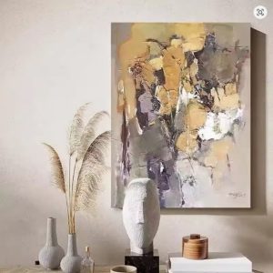 Modern Abstract Picture For Living Room Home Decor Hand Drawn Oil Painting On Canvas Wall Art Poster Mural For Living Room Porch