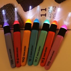 LED Luminous Crochet Tools With Lights