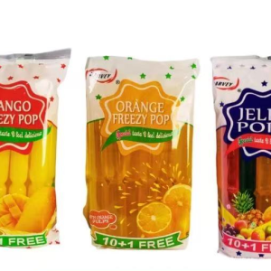 Mango Popsicle Orange Flavored Popsicle Jelly Stick