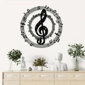 Creative Living Room Metal Mural Pendant Bedroom Wall Decoration
