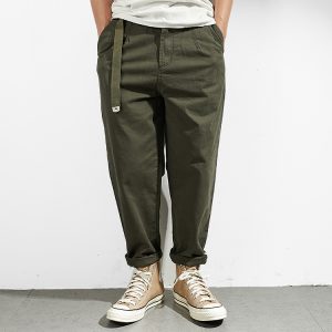Men's Japanese-style Retro Loose Tapered Casual Pants