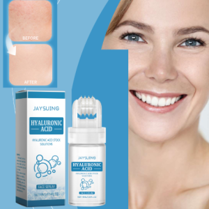 Jaysuing Hyaluronic Acid Roller Essence Improves Skin Pores, Hydrates And Moisturizes To Enhance Facial Gloss