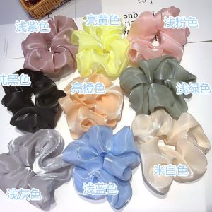 Korean Style Internet Celebrity Large Intestine Hair Ring