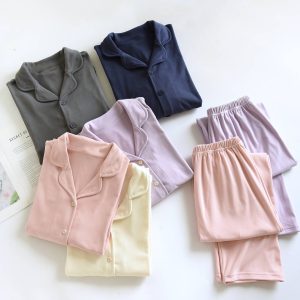 High-grade Thick Loose Long Sleeves Trousers Homewear