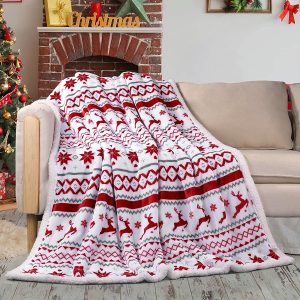 Flannel Blanket Thick Sherpa Lambswool Sofa