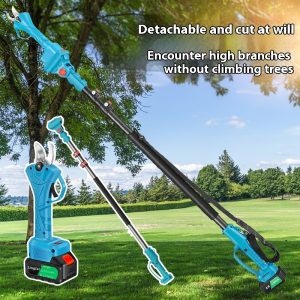 Brushless Lithium Battery Electric Chain Saw Garden Logging Electric Pruning Saw
