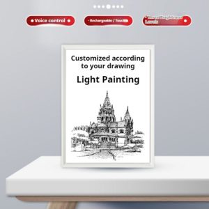 Desk Ornaments Luminous Decorative Painting