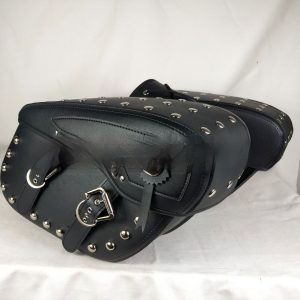 Motorcycle Leather Hanging Box Pannier Bag