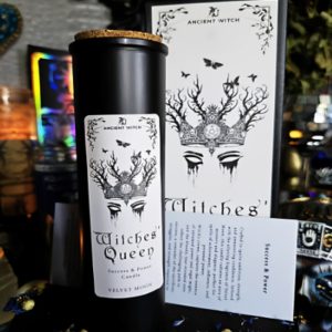 Pray New Moon Hand-made Wishing Crow Candle