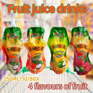 Amigo Coconut Juice Delicious Beverage Flavor-strawberry-apple-pineapple
