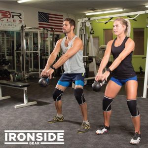 7mm Thick Hercules Knee Pad Squat Strength Lift Hard Pull