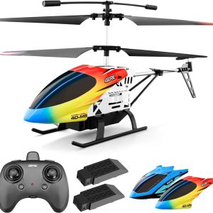 4DRC M5 RC Helicopter For Kids 3-12 And Beginners, Remote Control Helicopter With Altitude Hold, 2 Batteries With 30Mins Flight,Whole Alloy Toy.Logistics Is Randomly Sent By UPS,USPS,UNI.
