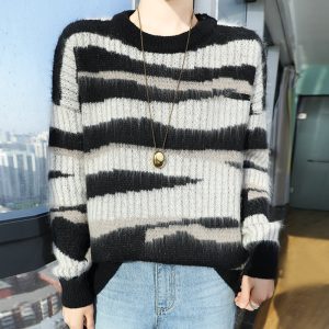 Women's Knitted Loose Casual Sweater