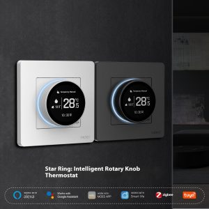 Smart Home Knob Underfloor Heating Temperature Controller Remote Timing Energy Saving