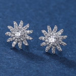 SUNFLOWER Advanced Ear Studs Internet Celebrity Niche