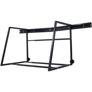 Heavy Duty Adjustable Garage Wall Multi-Tire Rack Storage, Black