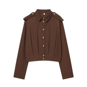 Women's Fashionable All-match Shoulder Strap Shirt