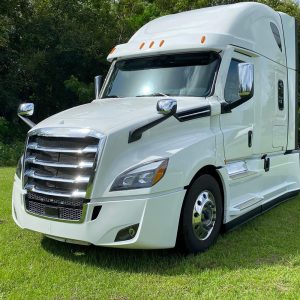 Chrome Hood Mirror For Freightliner Cascadia 2018-2023 Left Driver Side