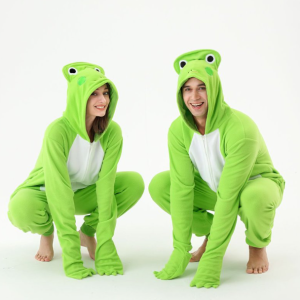 Onesie Animal Fleece Pajamas Halloween Cosplay Costumes Sleepwear Party Wear