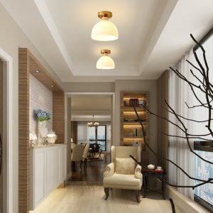 Nordic Light Luxury Balcony Aisle Simple