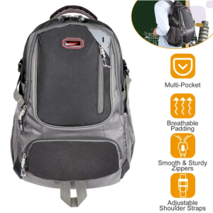 Neutral School Backpack, Casual Travel Shoulder Bag