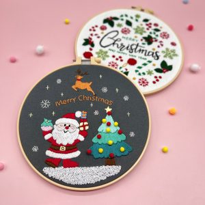 Diy Material Package European Style Holiday Decoration English Hanging Painting