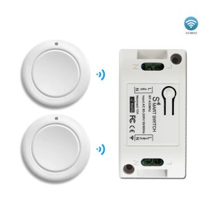 Wireless Remote 433m Household Wiring Free Controller