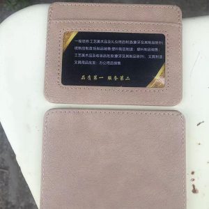 High-end Top Layer Men's Genuine Leather Certificate Holder