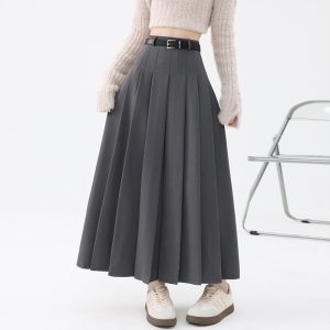 High Waist Slimming Elegant Graceful High-grade Skirt